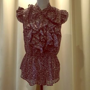 Black&Grey Miley Cyrus Top